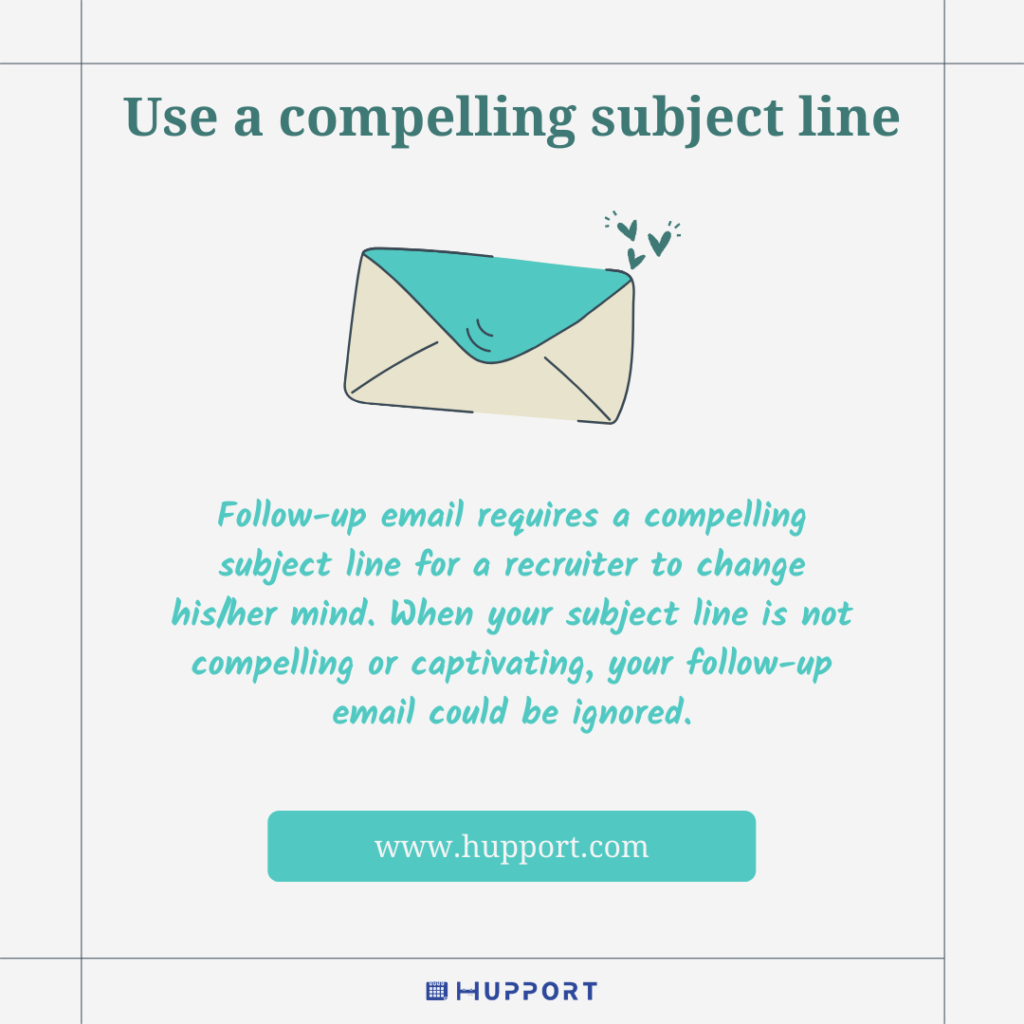 Use a compelling subject line