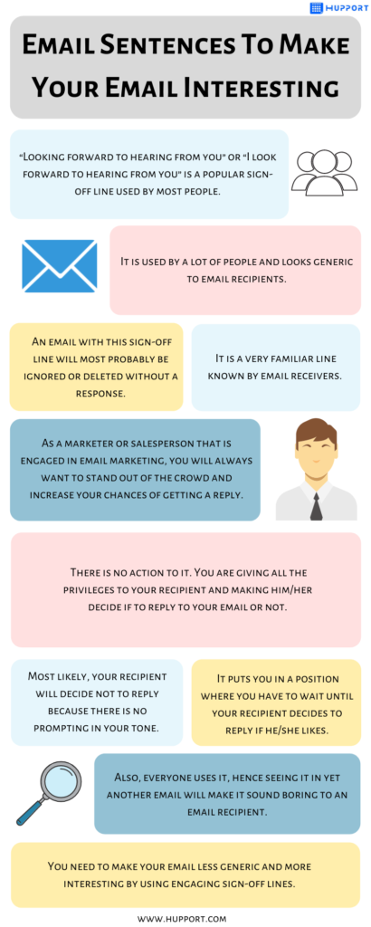 30 Alternatives To “Looking Forward To Hearing From You” Email Sentences To Make Your Email Interesting
