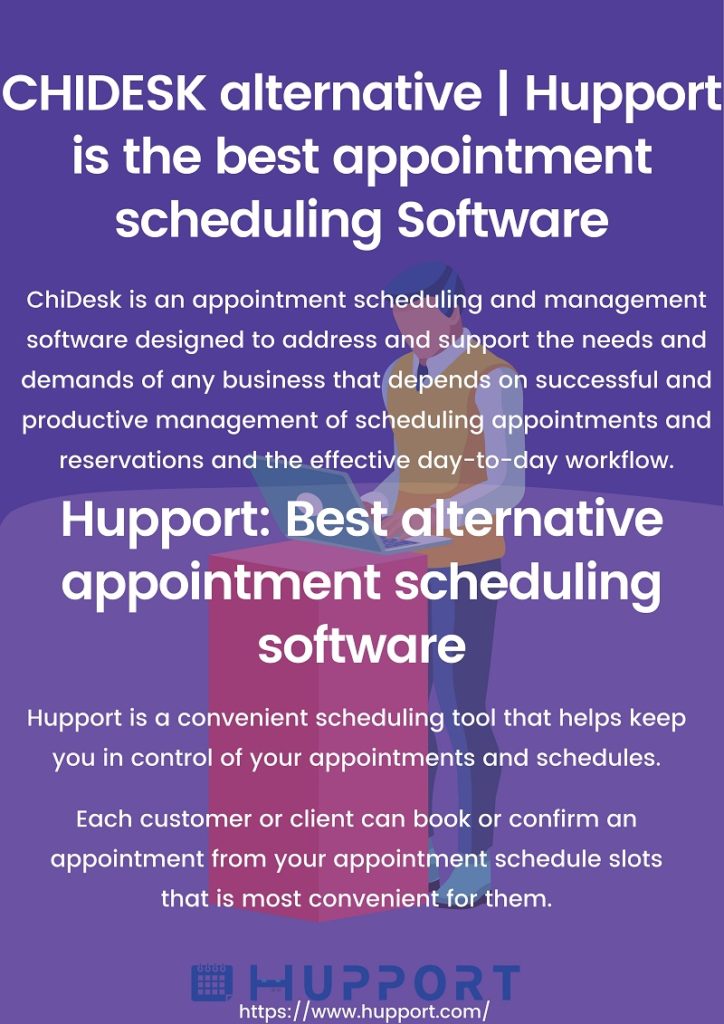 CHIDESK alternative | Hupport is the best appointment scheduling Software