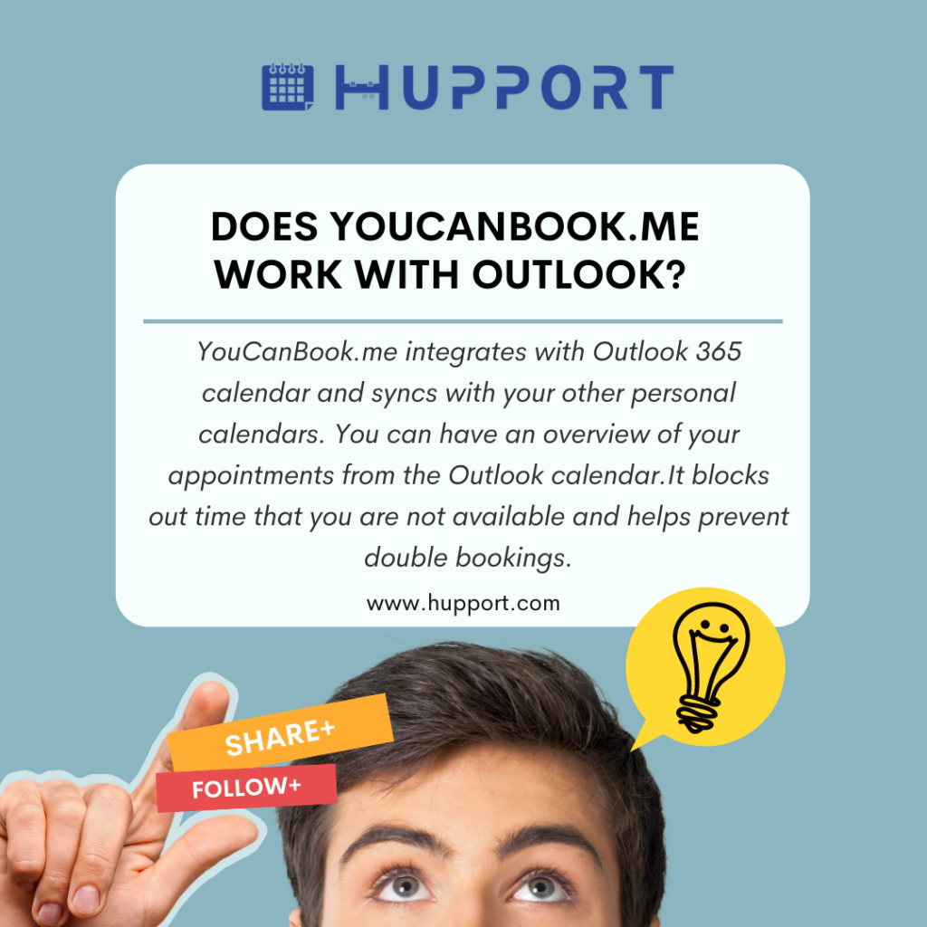 Does YouCanBook.me work with Outlook?