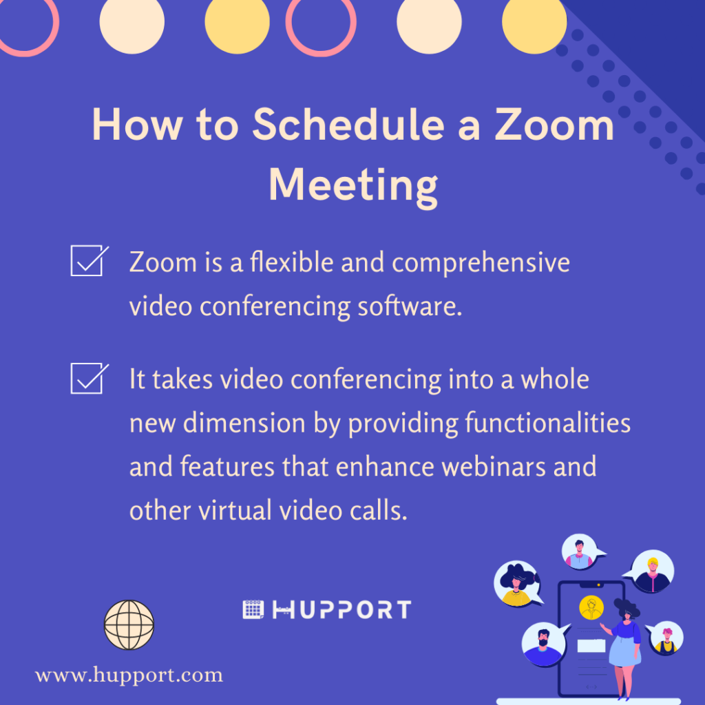 Step by Step Tutorial on How to Schedule a Zoom Meeting
