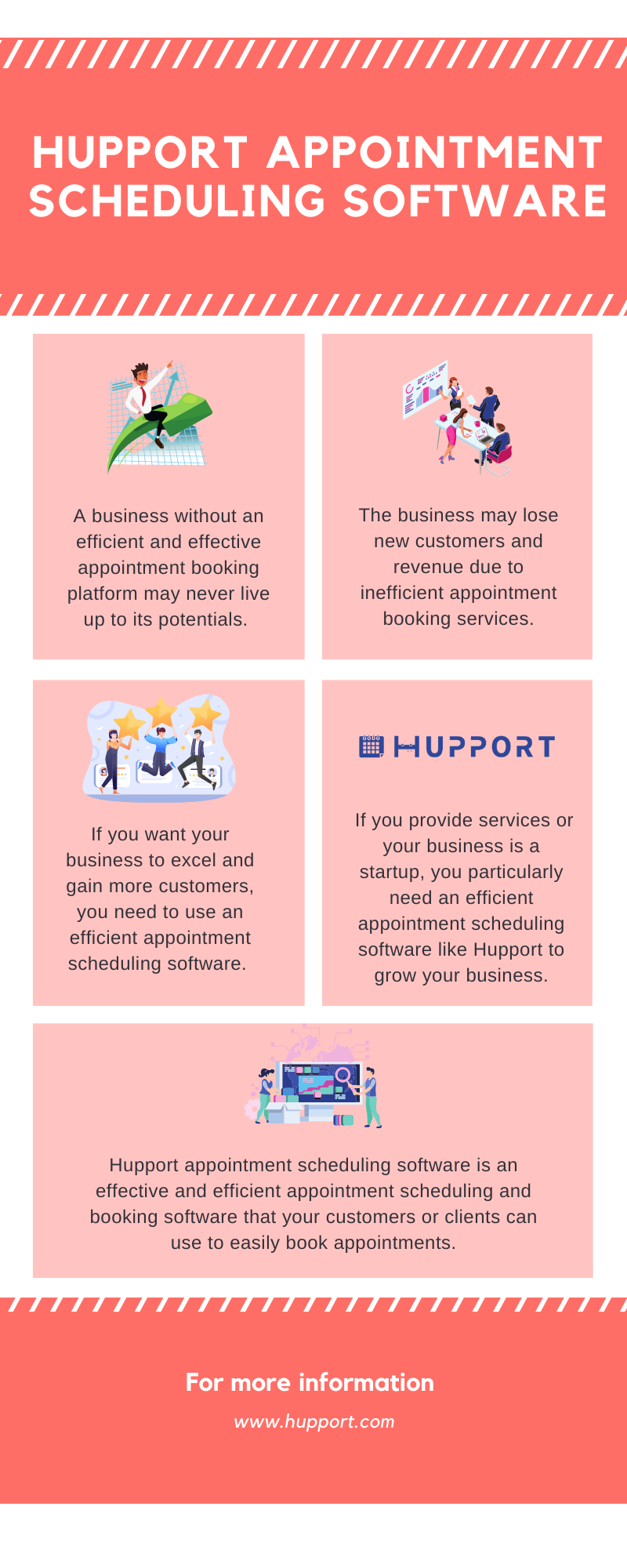 Hupport appointment scheduling software