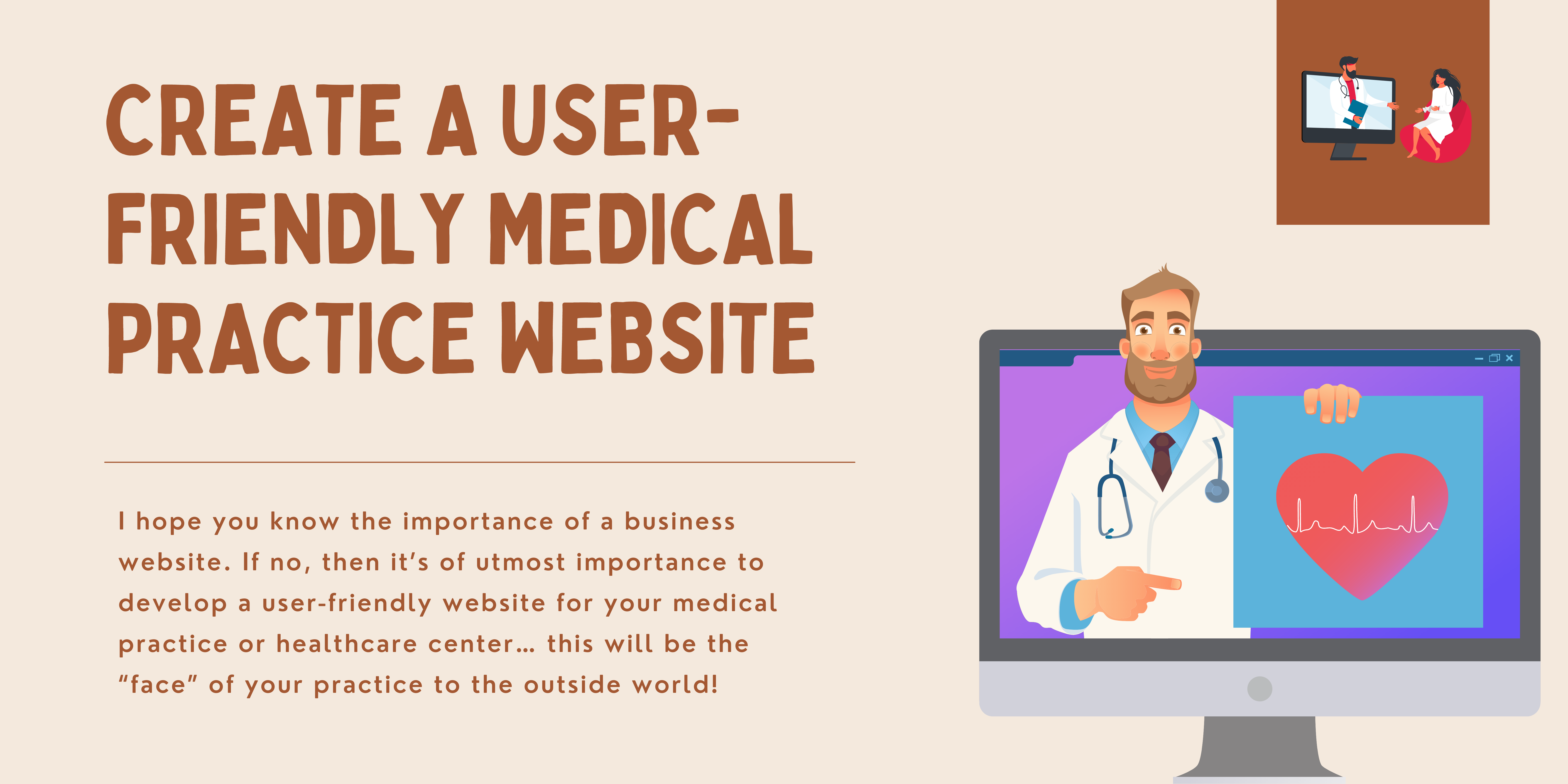 Create a User-friendly Medical Practice Website