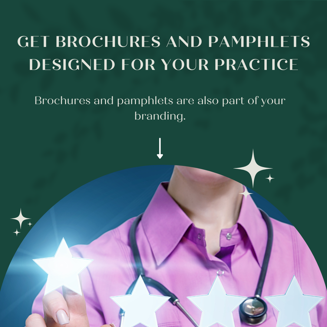 Get Brochures and Pamphlets Designed for your practice