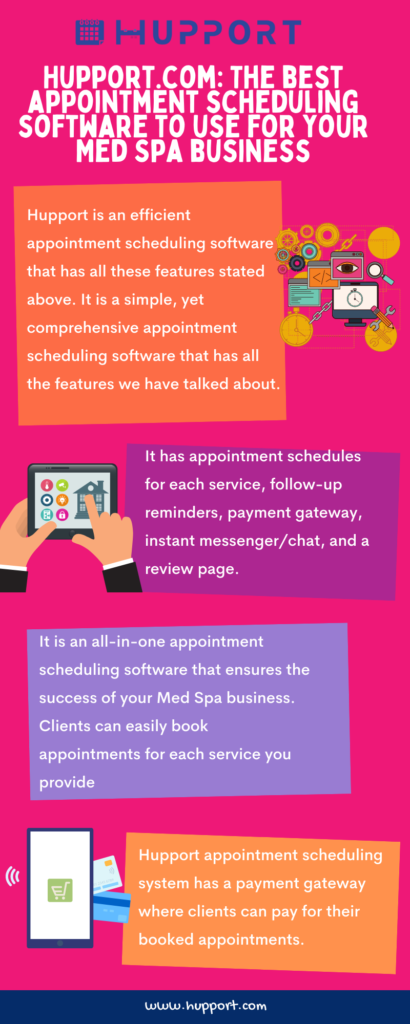The best appointment scheduling software to use for Med Spa business