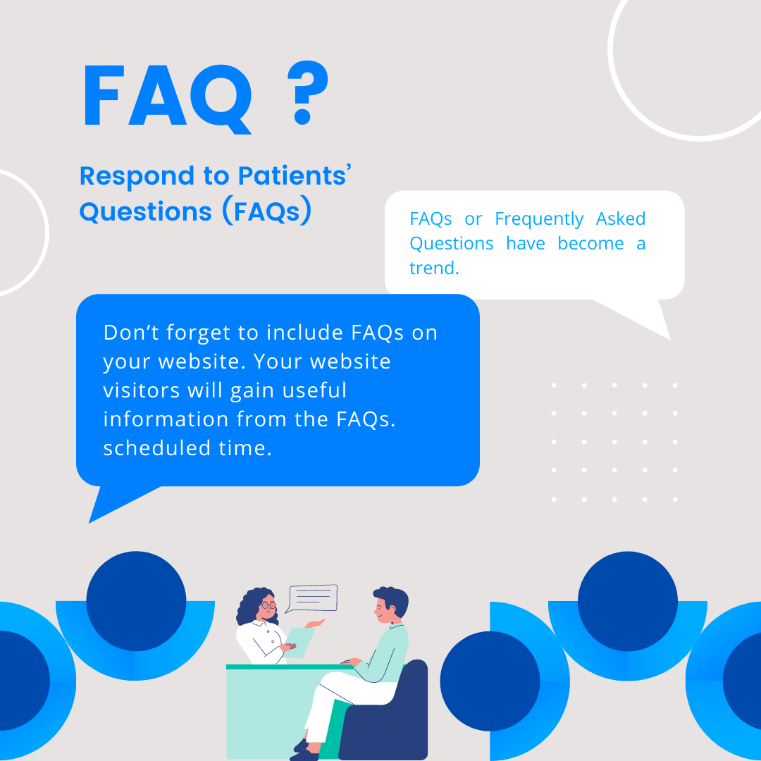 Respond to spa clients’ Questions (FAQs)