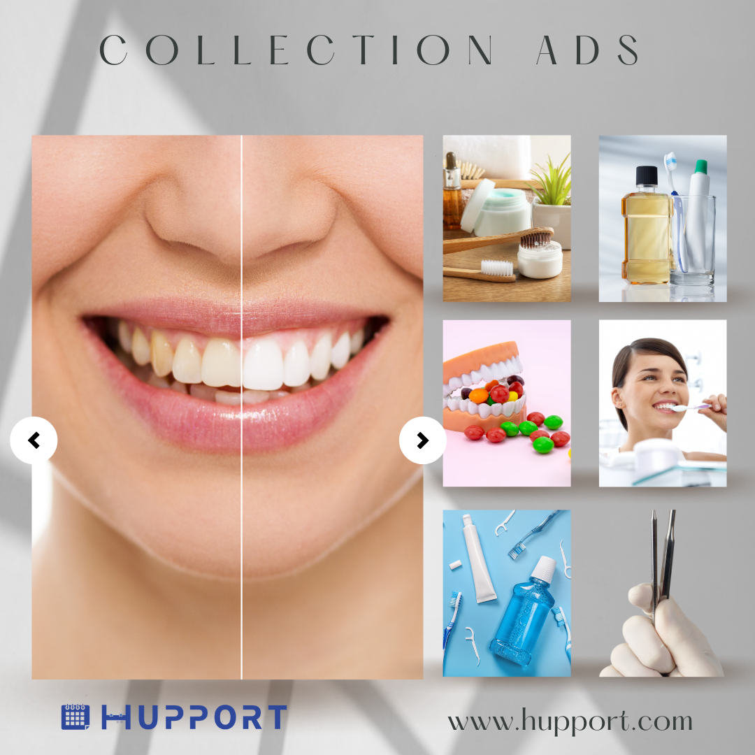Collection ads targeting for dentist