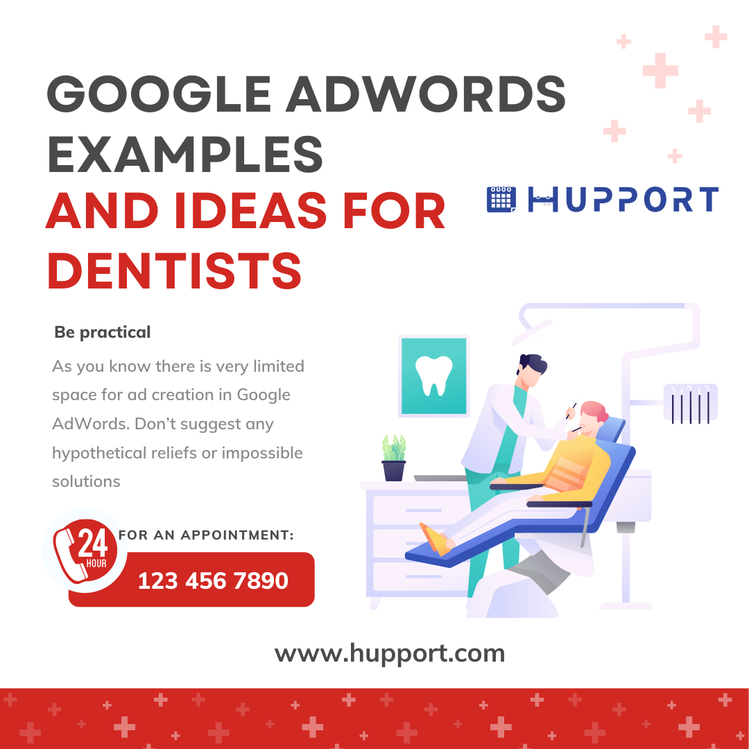Be practical Google adwords ideas for dentists