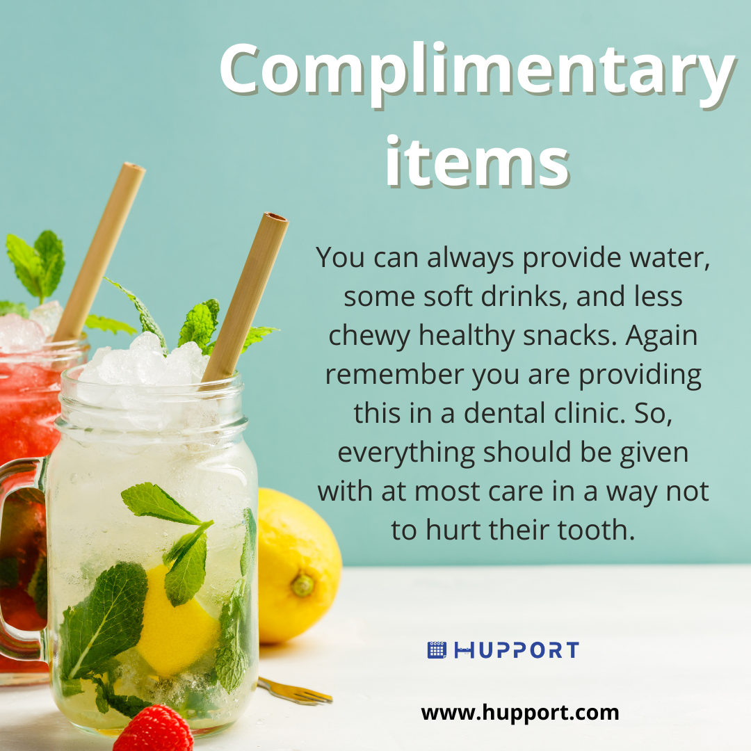 Complimentary items