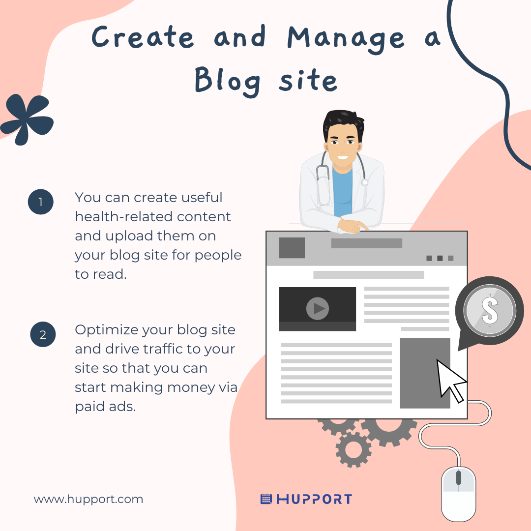 Create and Manage a Blog site