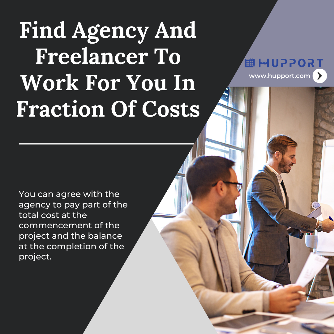 Find Agency And Freelancer To Work For You In Fraction Of Costs
