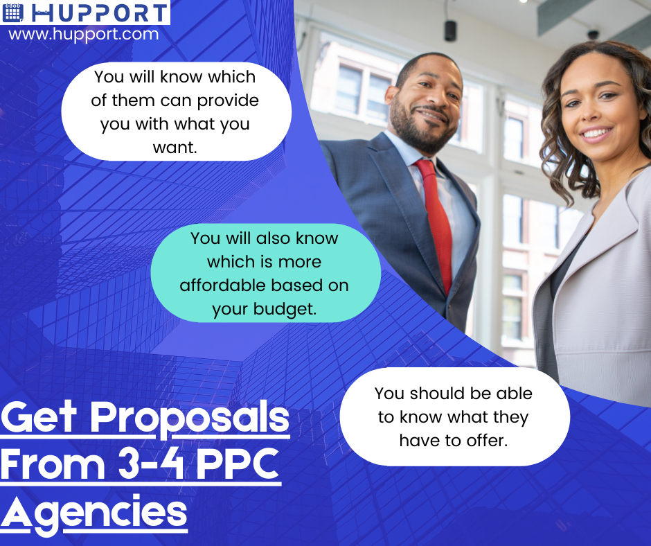 Get Proposals From 3-4 PPC Agencies