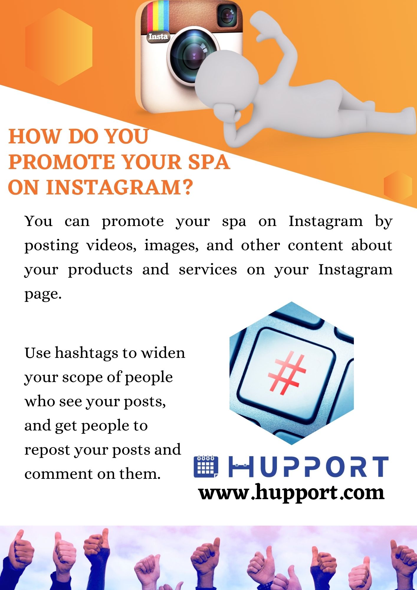 How do you promote your spa on Instagram?