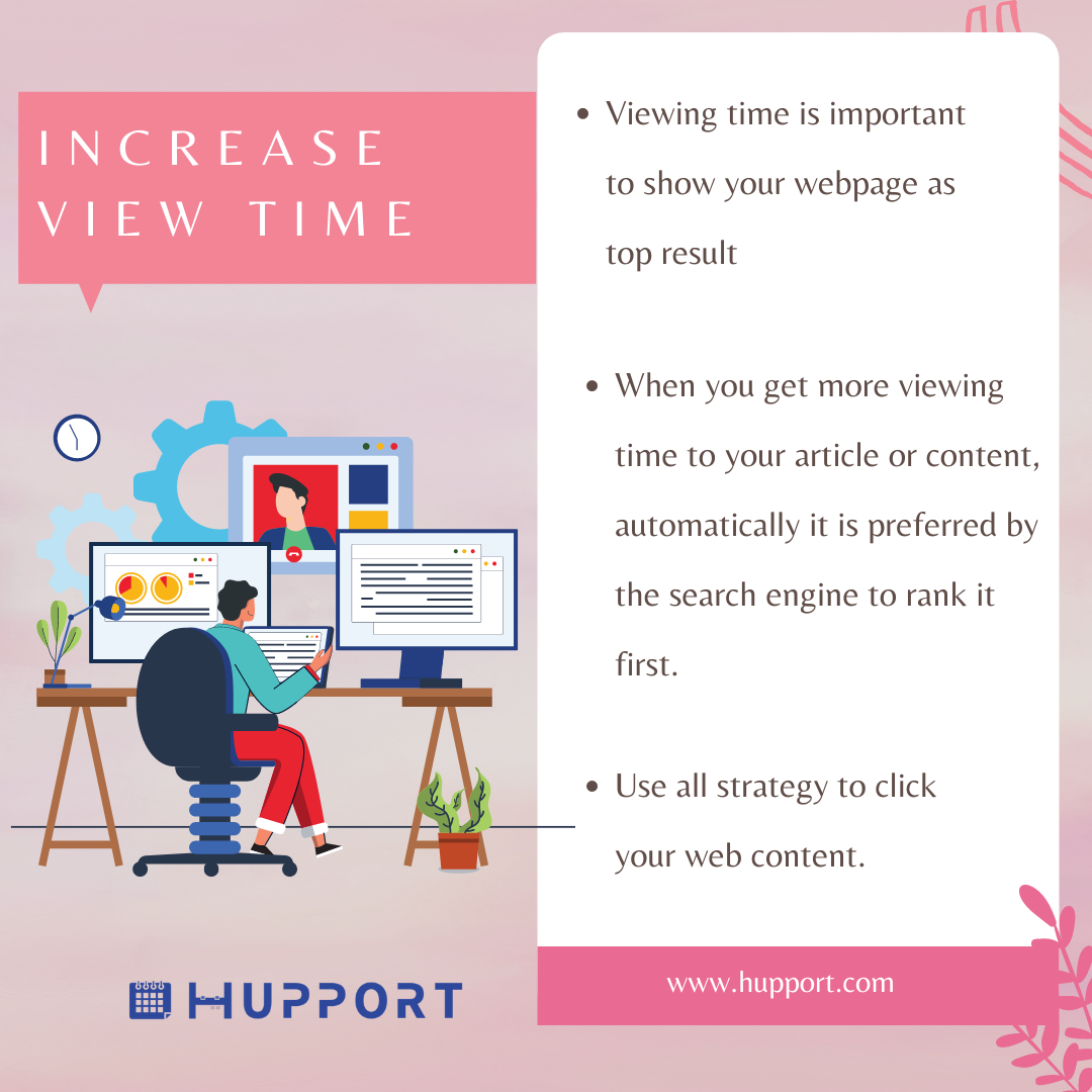 Increase view time