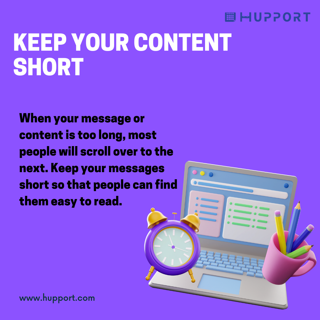 Keep Your Content Short