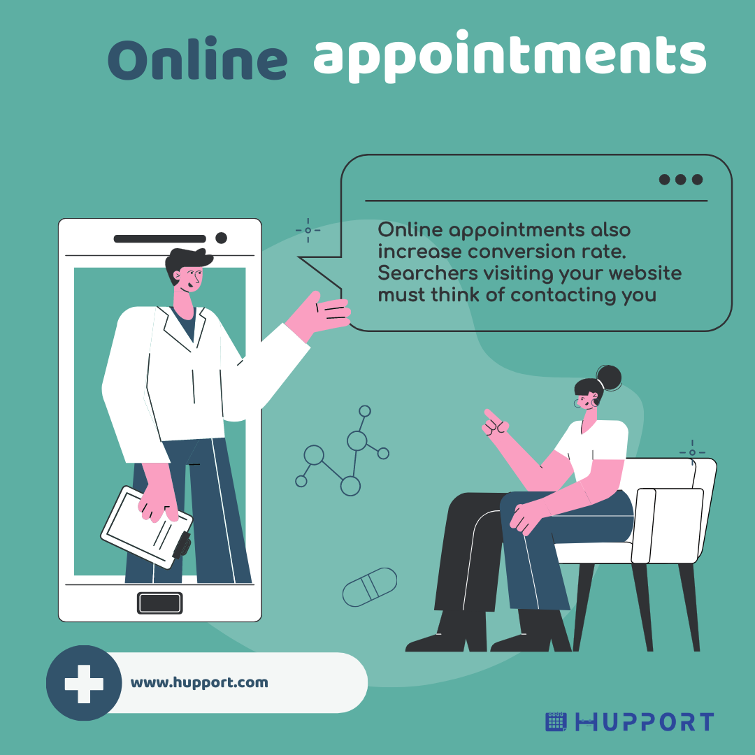 Dental website design elements: Online appointments