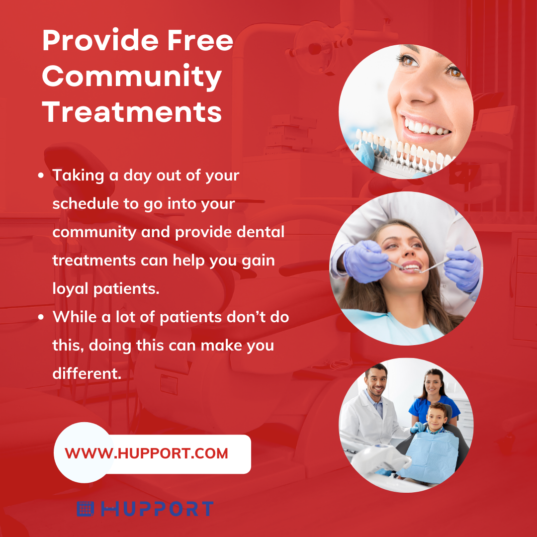 Provide Free Community Treatments