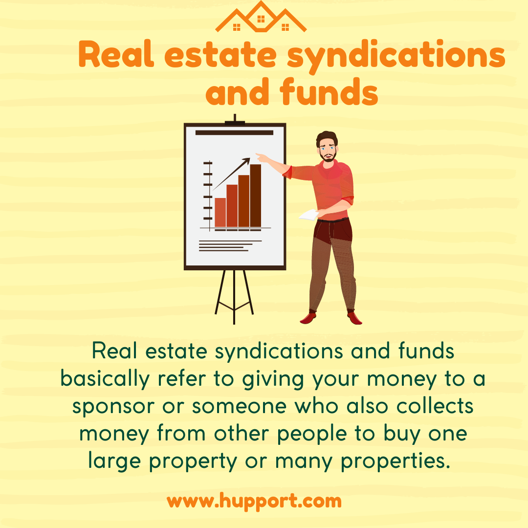 Real estate syndications and funds
