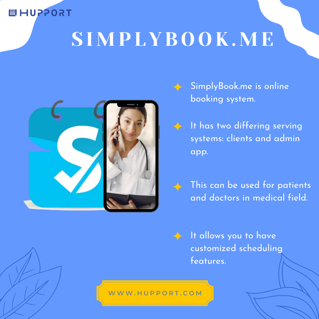 SimplyBook.me appointment reminder software
