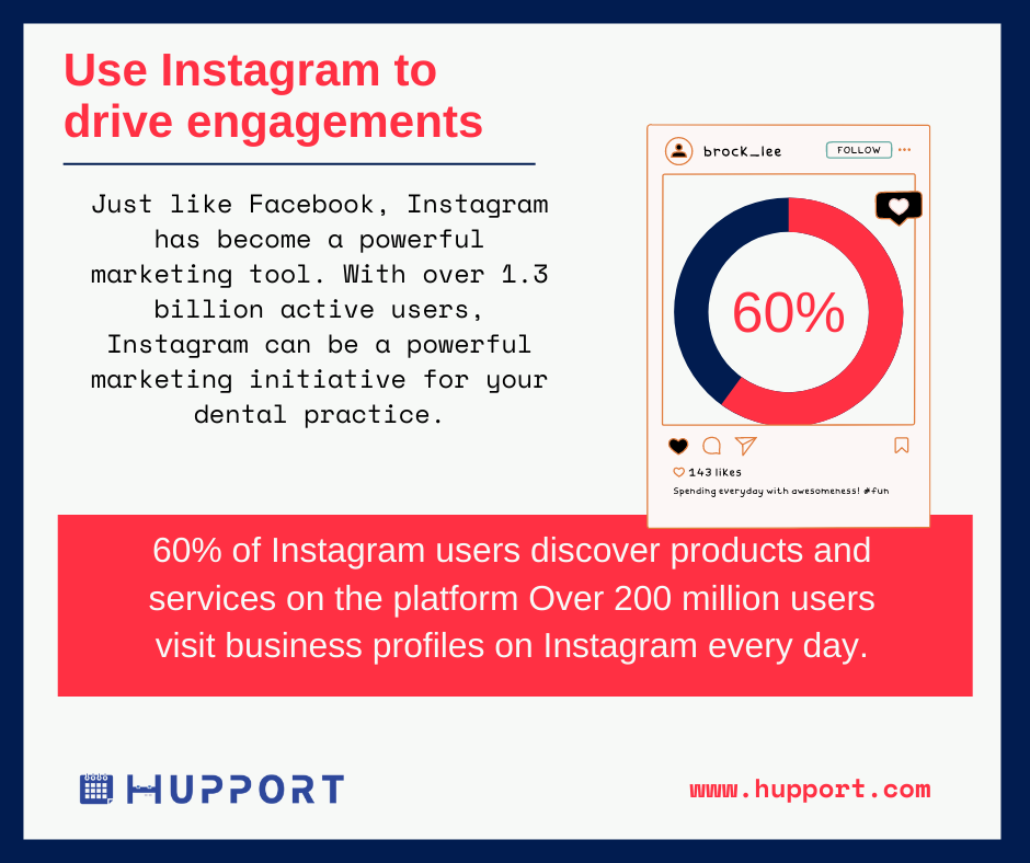 Use Instagram to drive engagements