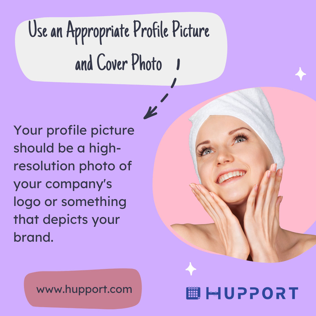 Use an Appropriate Profile Picture and Cover Photo