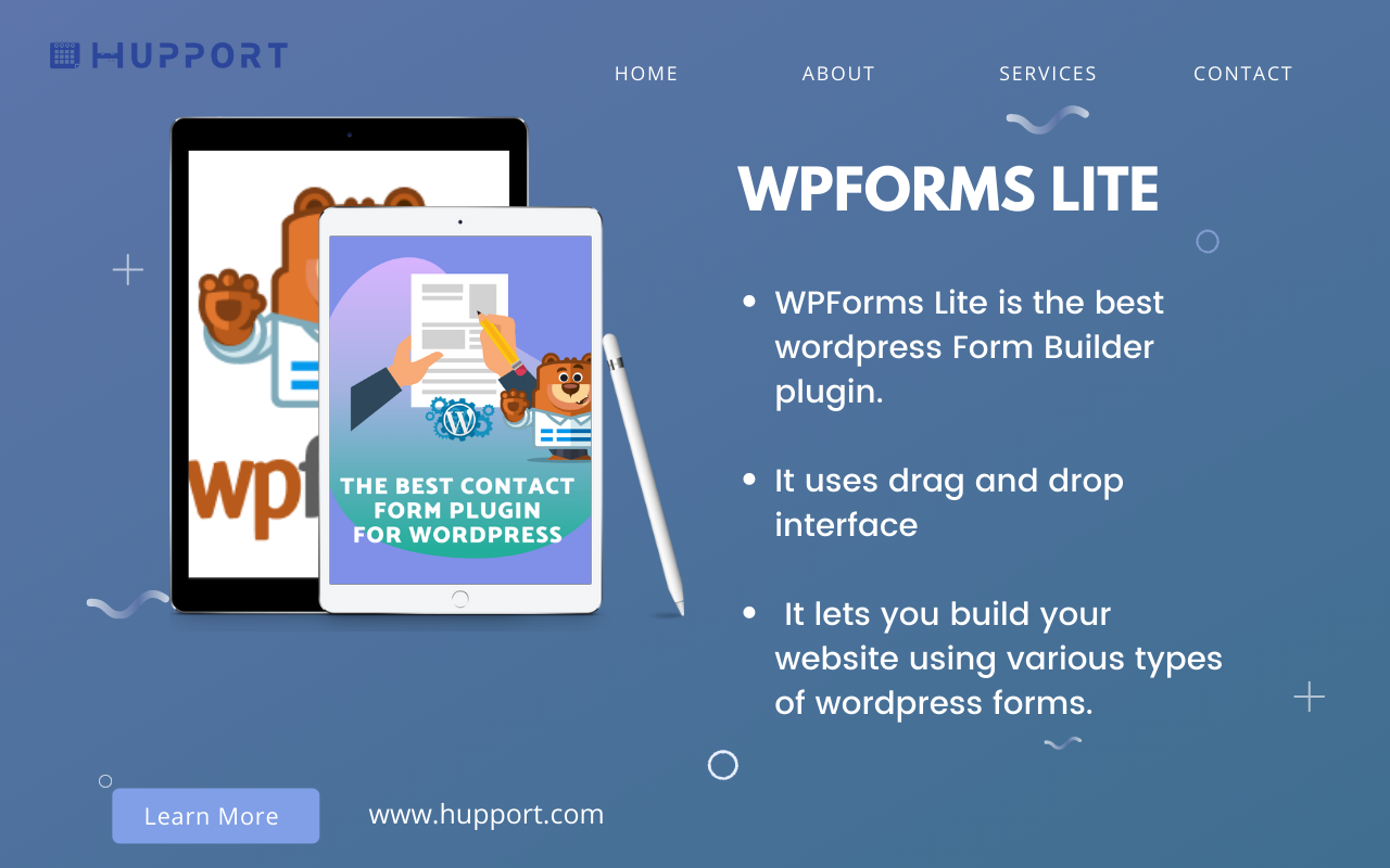 WPForms Lite WordPress plugins for dental website