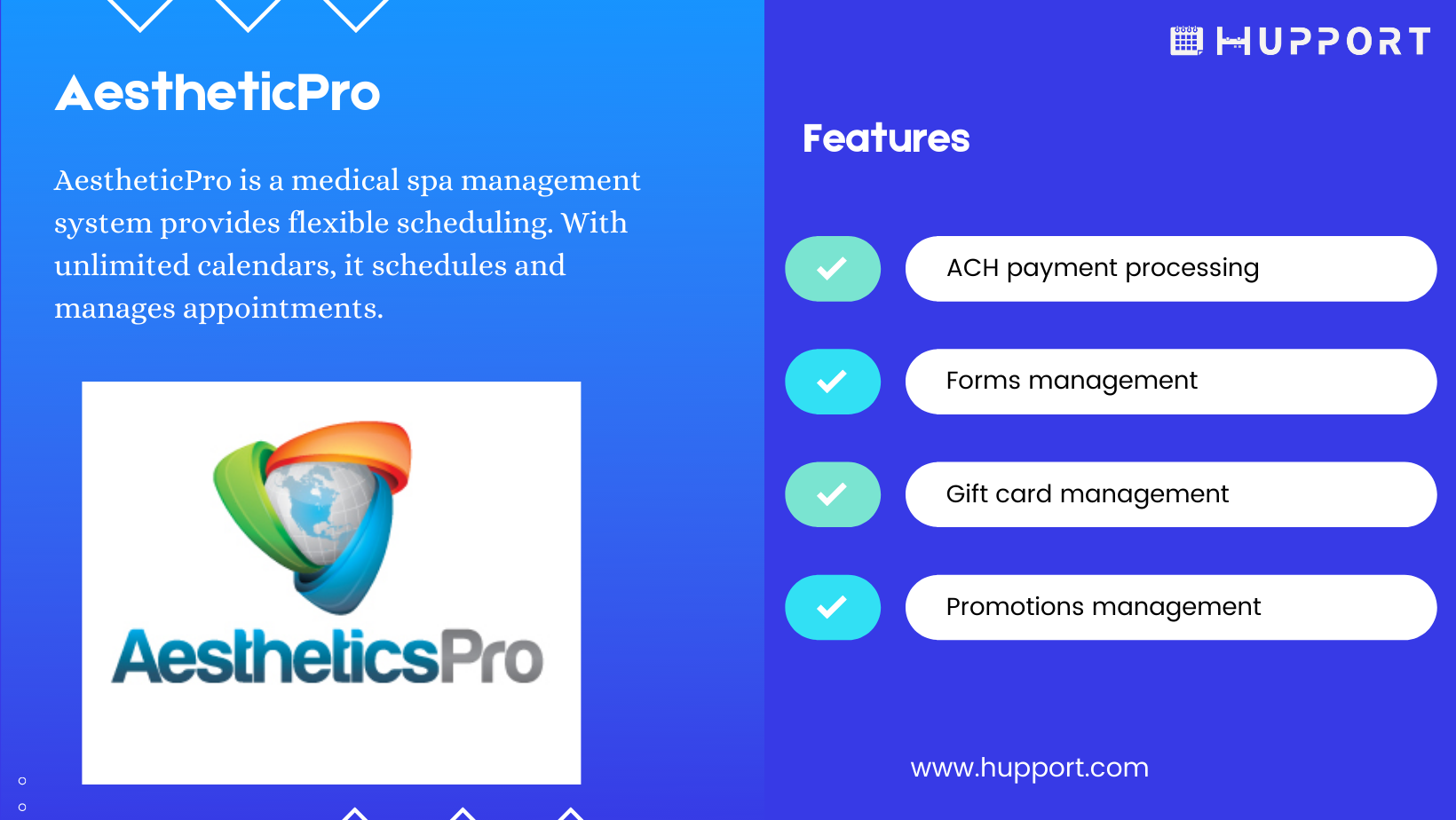 AestheticPro management software