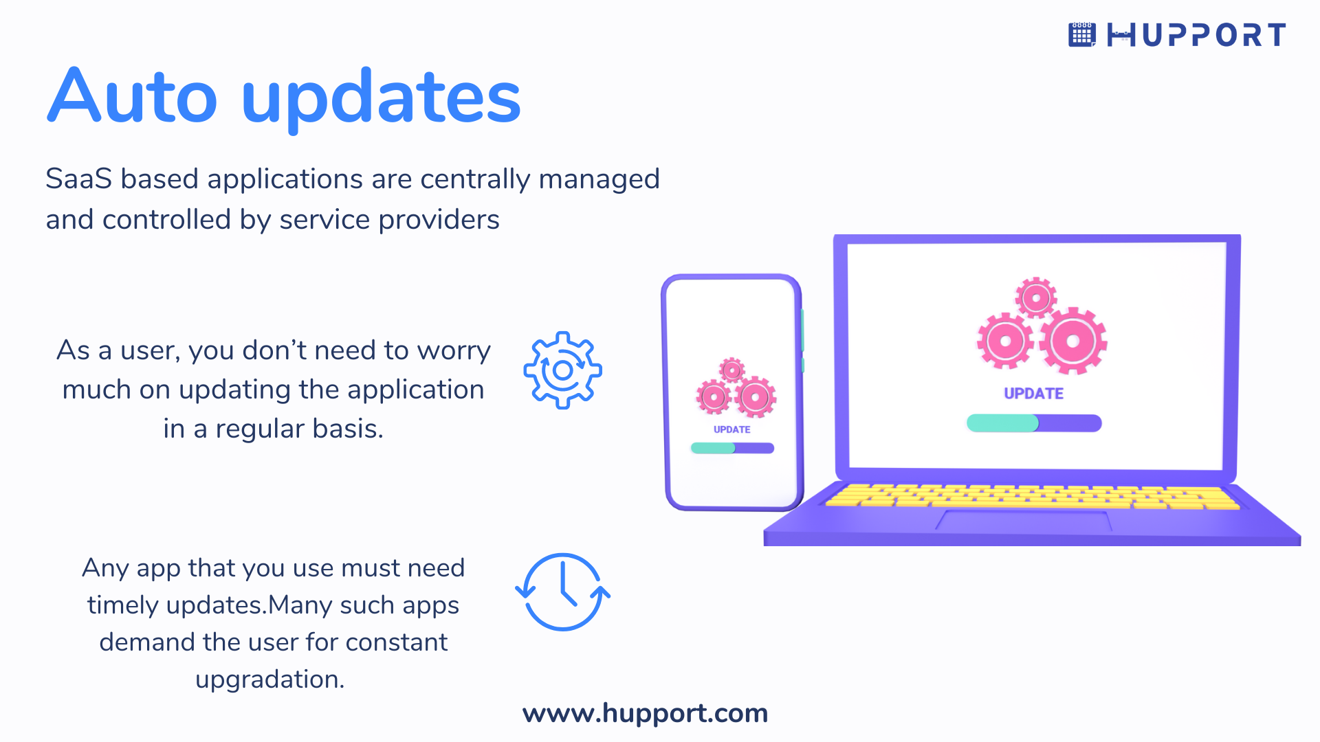 Auto updates: SaaS enterprise appointment scheduling software