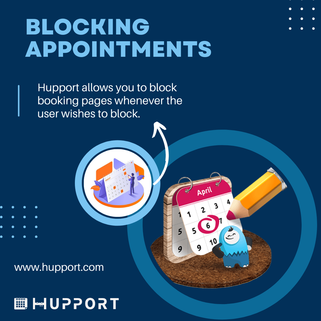 Blocking appointments