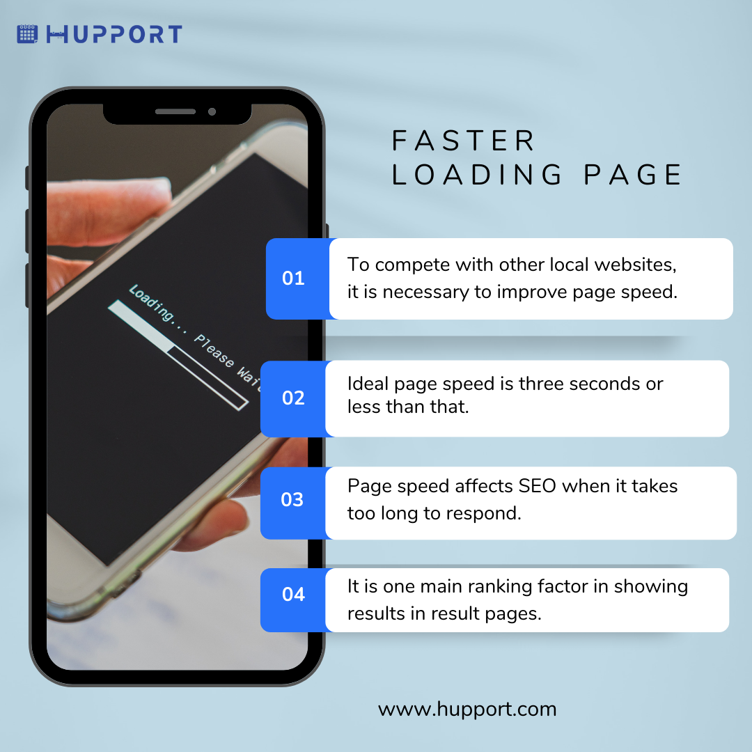 Faster loading page