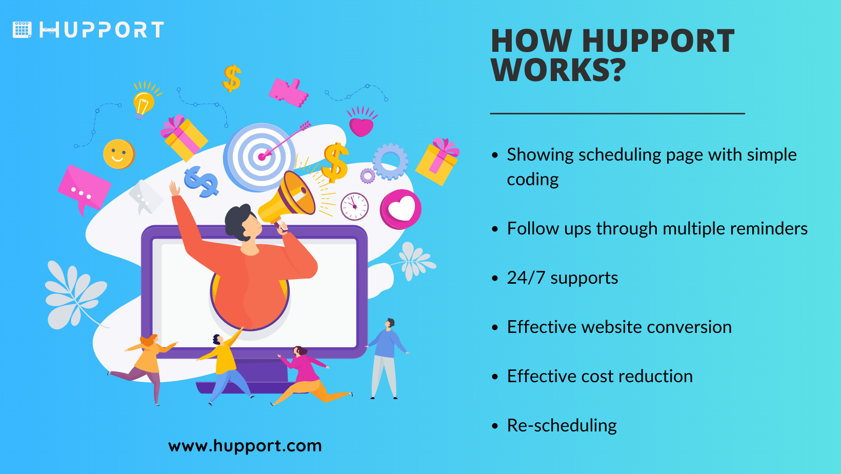 How Hupport works?