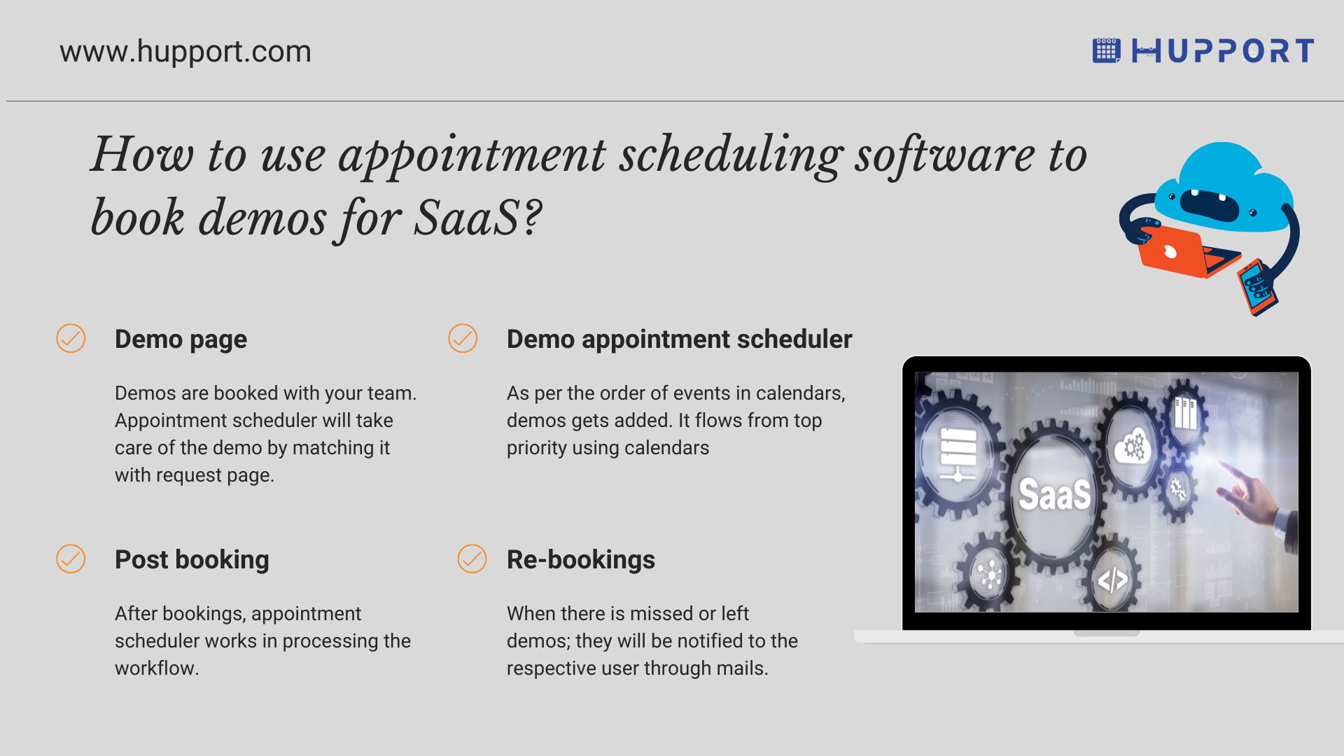 How to use SaaS business management software to book demos for SaaS