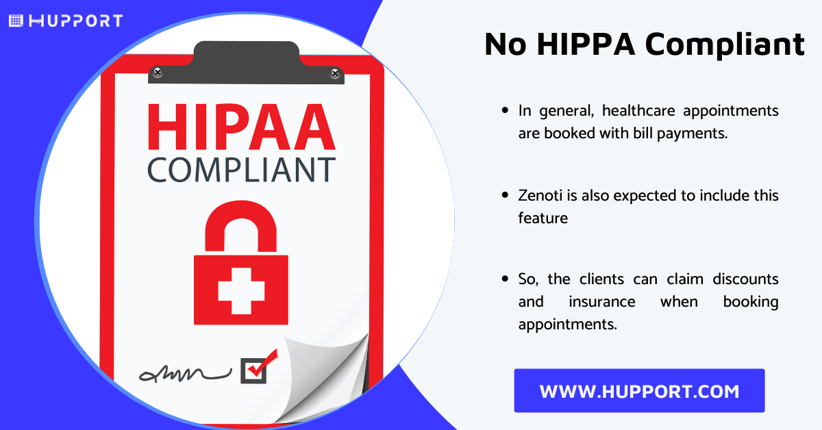 No HIPPA Compliant