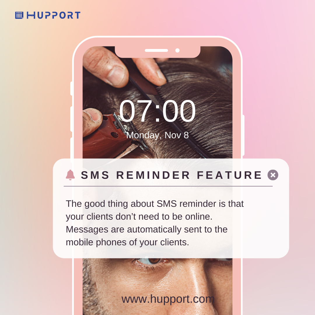 SMS Reminder Feature