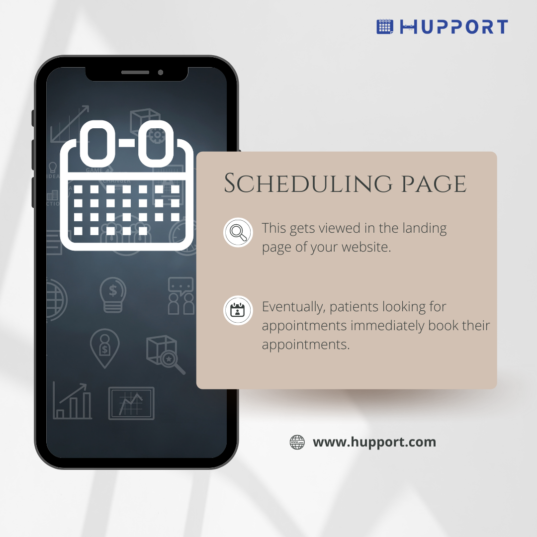 Scheduling page