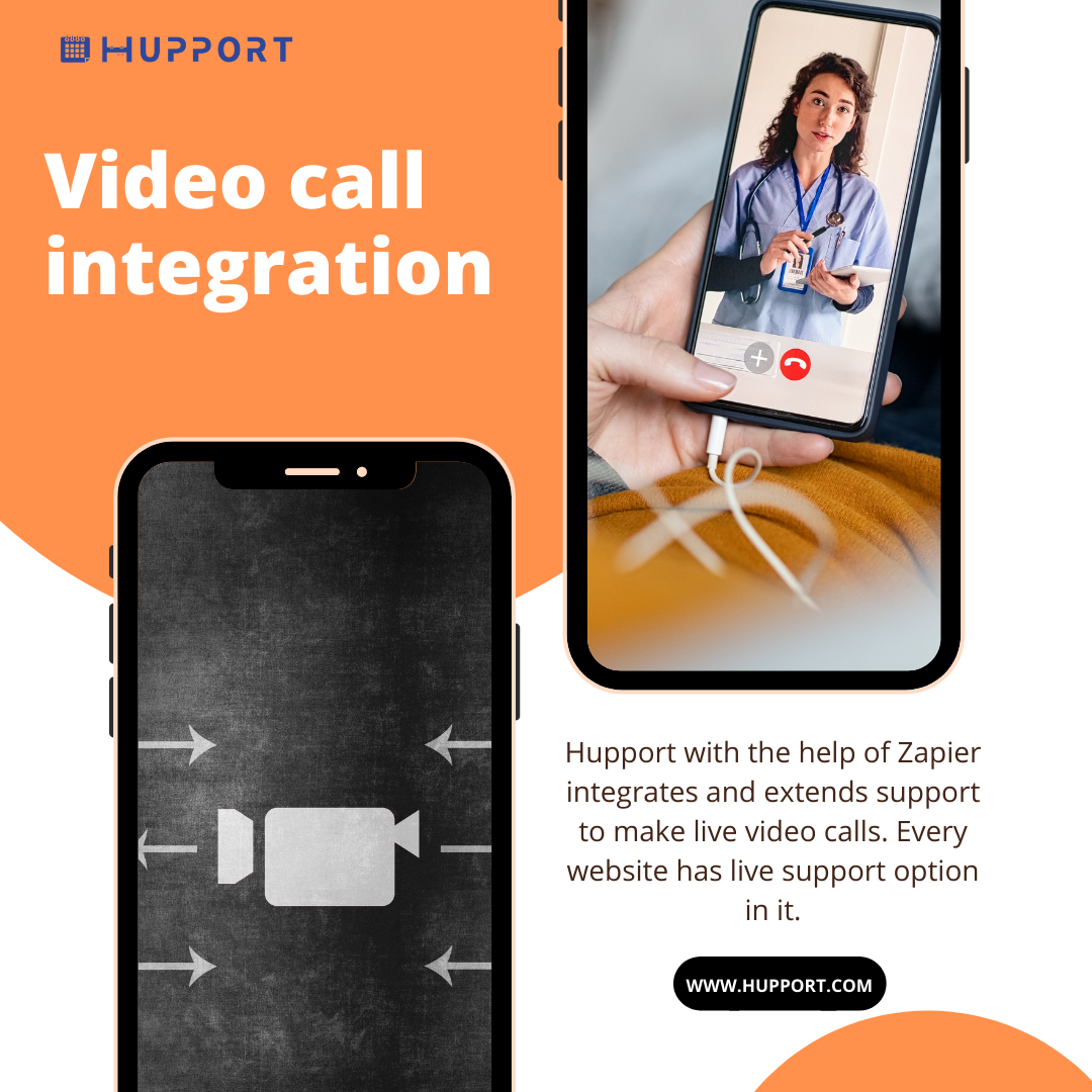 Video call integration for Dental appointment booking plugin