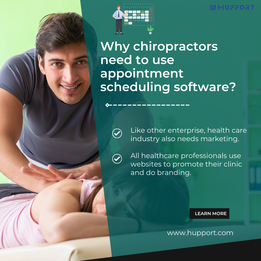 Why chiropractors need to use appointment scheduling software?