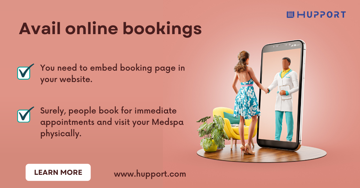 Avail online bookings