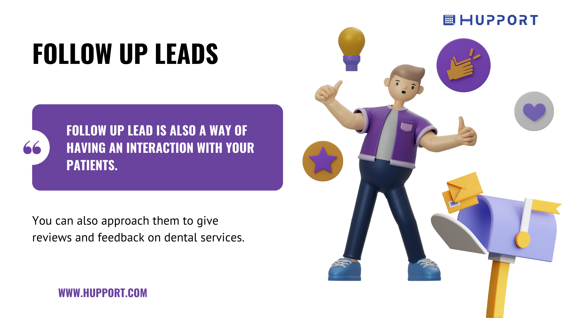 Follow up leads for dental clinic