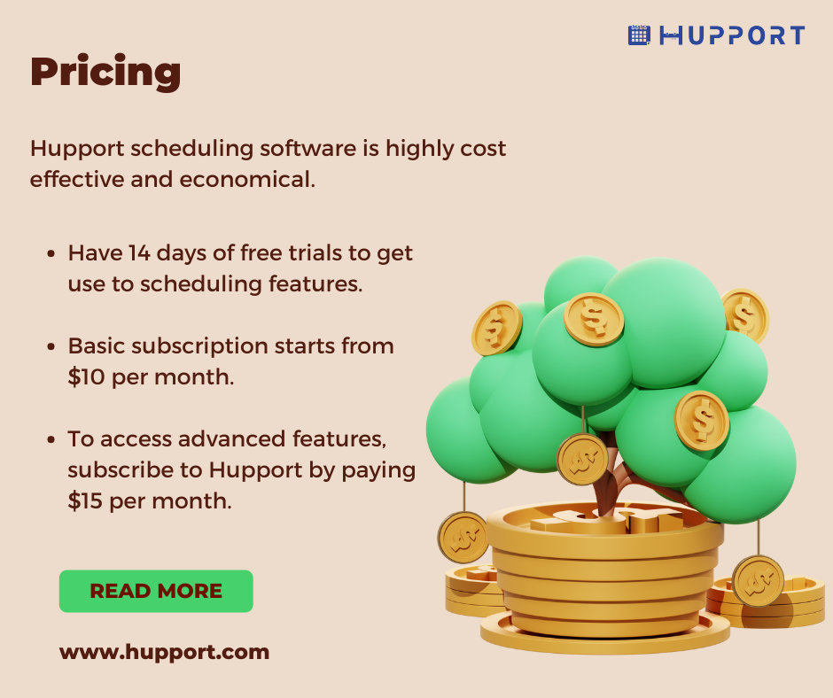 Pricing of hupport