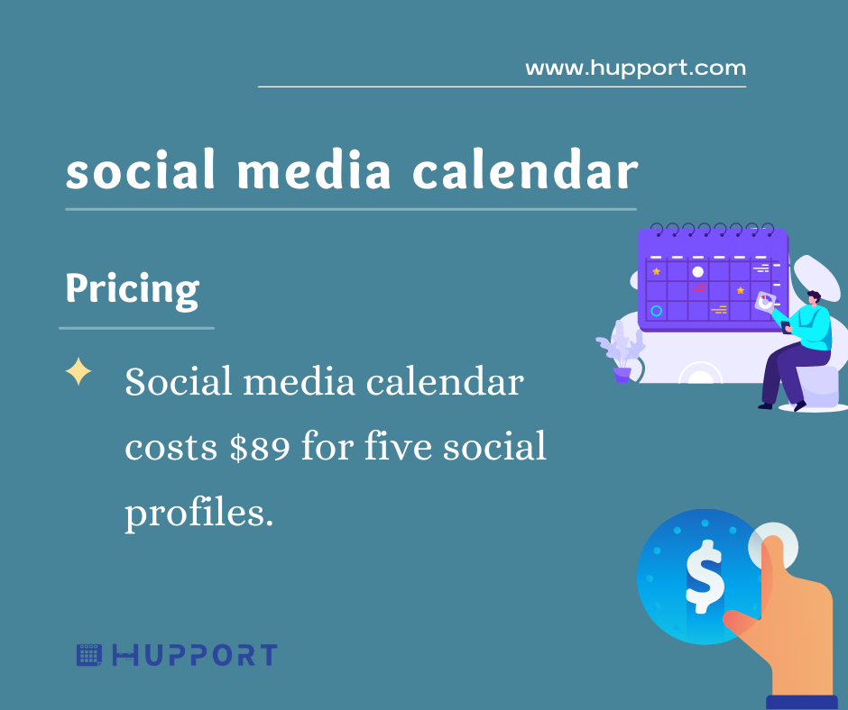 social media calendar pricing of medspa