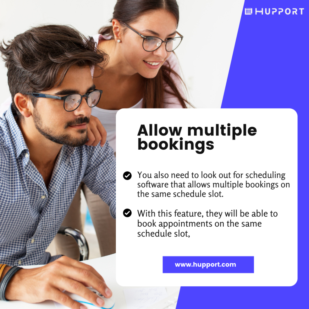 Allow multiple bookings for Medspa Scheduling Software