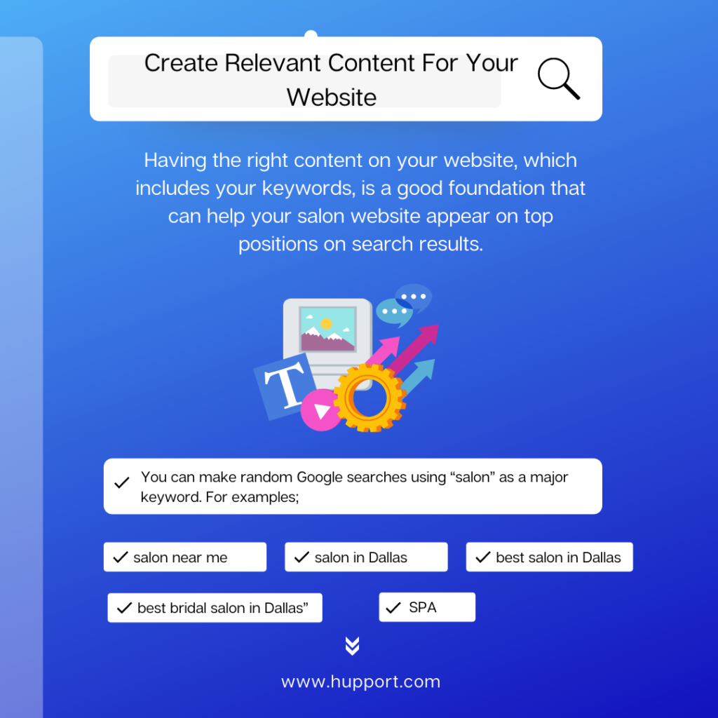 Create Relevant Content For Your Website