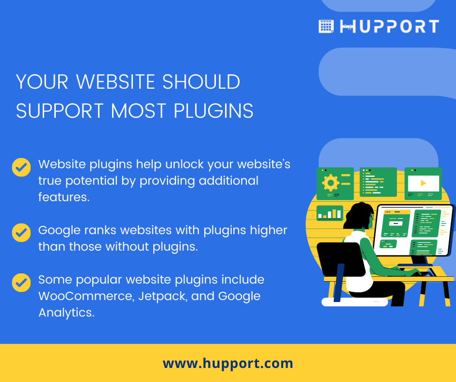 Your Website Should Support Most Plugins