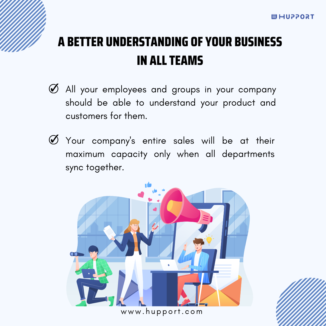 A better understanding of your business in all teams